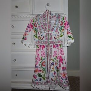 Floral Embroidered Dress